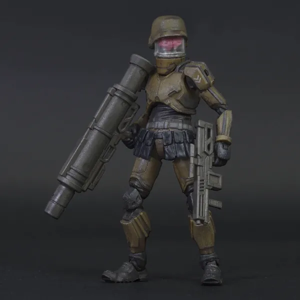 Super7 The Worst^Acid Rain Reaction Figures W1 - Cortex Commander Infantry Marine