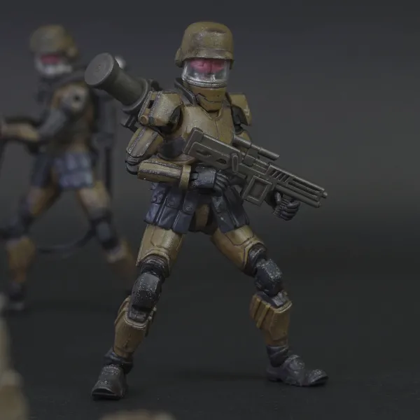 Super7 The Worst^Acid Rain Reaction Figures W1 - Cortex Commander Infantry Marine