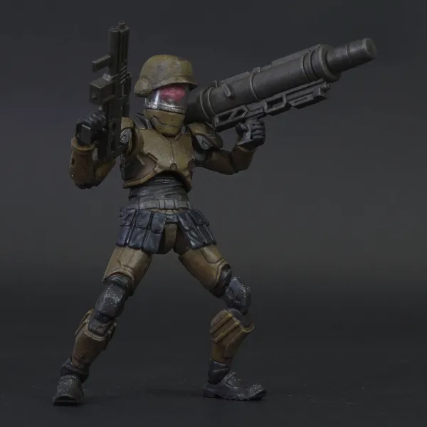 Super7 The Worst^Acid Rain Reaction Figures W1 - Cortex Commander Infantry Marine