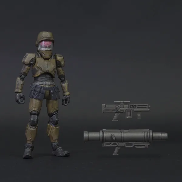 Super7 The Worst^Acid Rain Reaction Figures W1 - Cortex Commander Infantry Marine