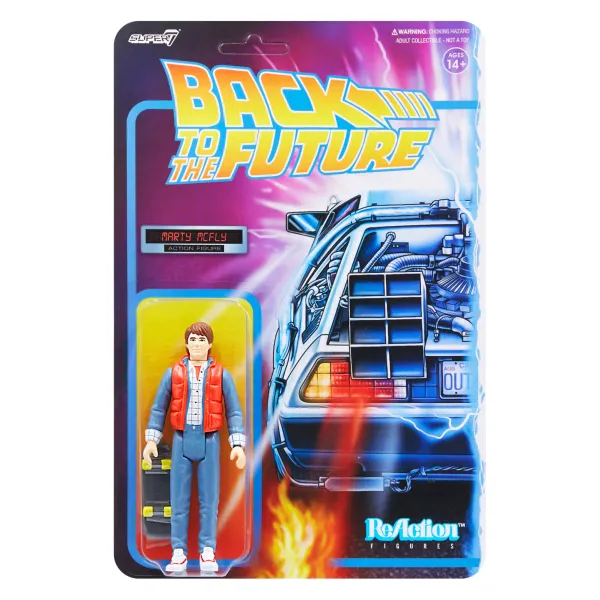 Super7 Back To The Future^Back To The Future Reaction Figure Wave 2 - Marty Mcfly