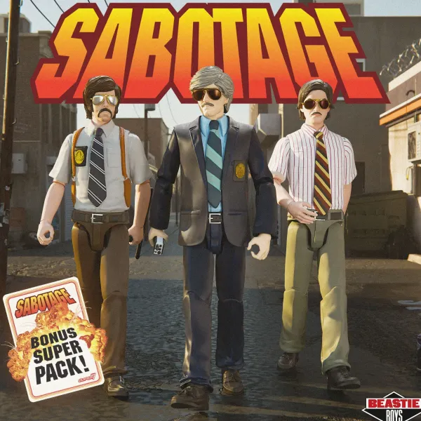 Super7 Beastie Boys^Beastie Boys Ultimates! Wave 01 - Vic Colfari, Alasondro Alegr & Nathan Wind (Sabotage)