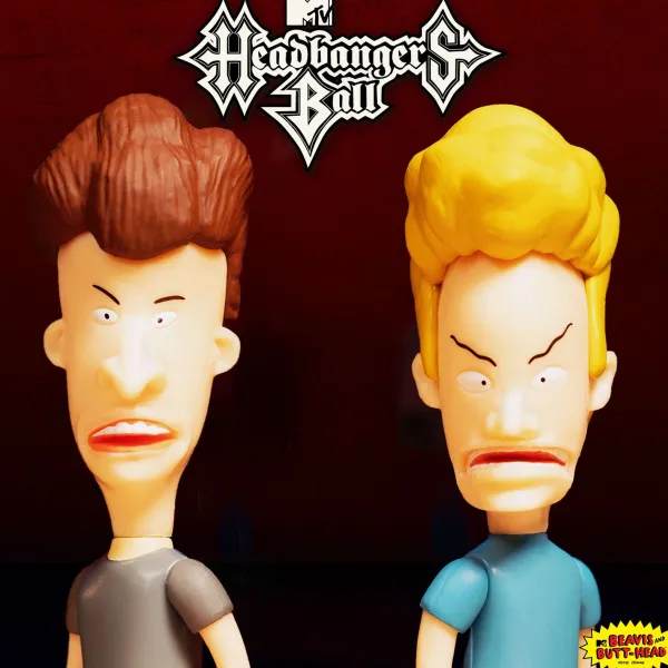 beavis_and_butthead_react_3.webp Super7 Beavis And Butt-Head^Beavis And Butt-Head Reaction Figure - Headbanger'S Ball Set Of 2