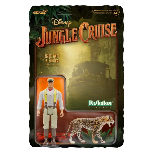 Super7 Disney^Disney Jungle Cruise Reaction Figure Wave 1 - Frank Wolff & Proxima