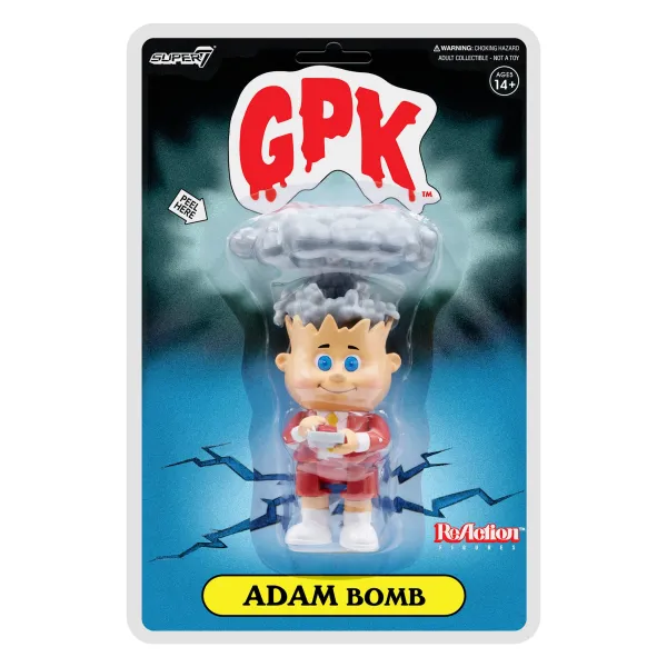 Super7 Garbage Pail Kids^Garbage Pail Kids Reaction Figure - Adam Bomb (Red)