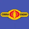 Super7 G.I. Joe^G.I. Joe Cobra Enemy T-Shirt - True Heather Blue