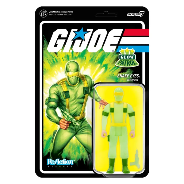 gi_joe_reaction_figures_w_0-31.webp Super7 G.I. Joe^G.I. Joe Reaction Figures Wave 1B - Snake Eyes (Glow Patrol)