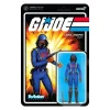 Super7 G.I. Joe^G.I. Joe Reaction Wave 4 - Cobra Female Trooper Medium Black Hair (Dk Brown)