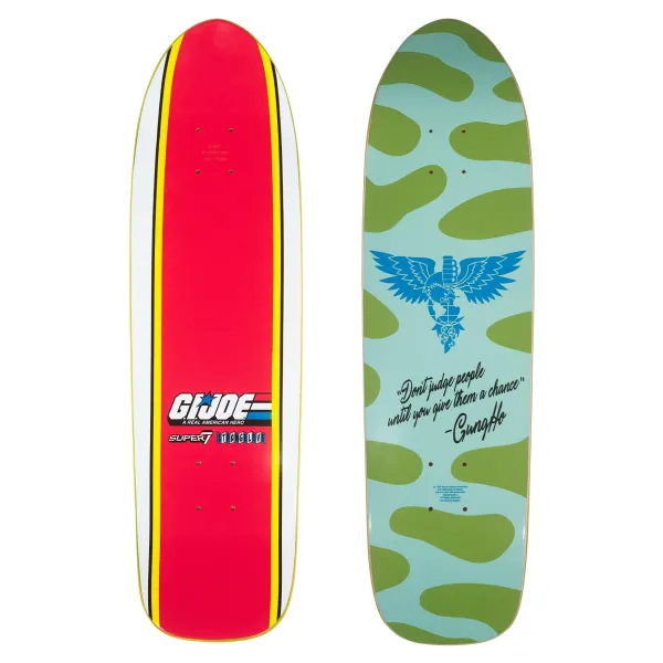 gi_joe_skateboard_deck__d_2.webp Super7 G.I. Joe^G.I. Joe Skateboard Deck - Don'T Judge Psa (Strangelove Collaboration)