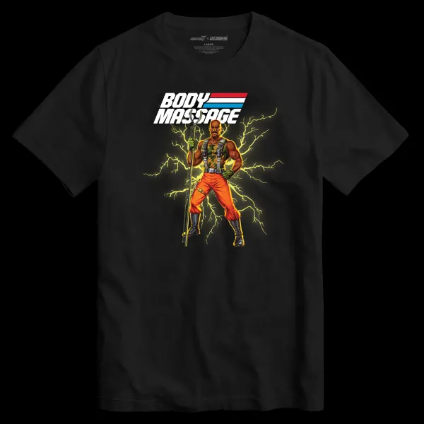 gi_joe_tshirt__body_massa_0.webp Super7 G.I. Joe^G.I. Joe T-Shirt - Body Massage Psa