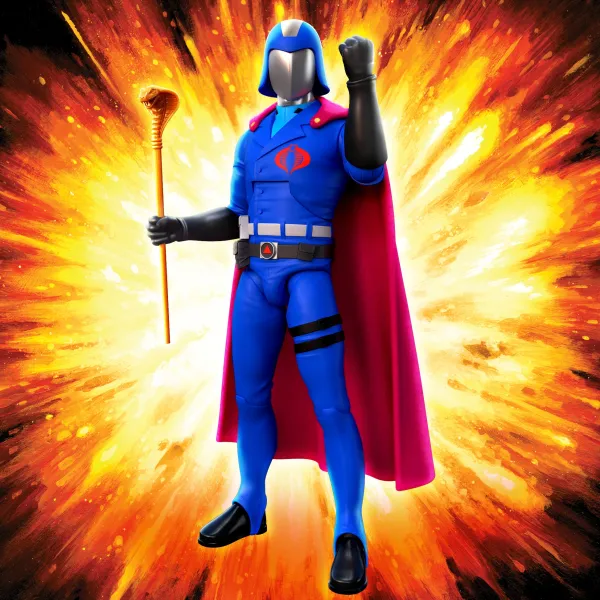 Super7 G.I. Joe^G.I. Joe Ultimates! Wave 1 - Cobra Commander