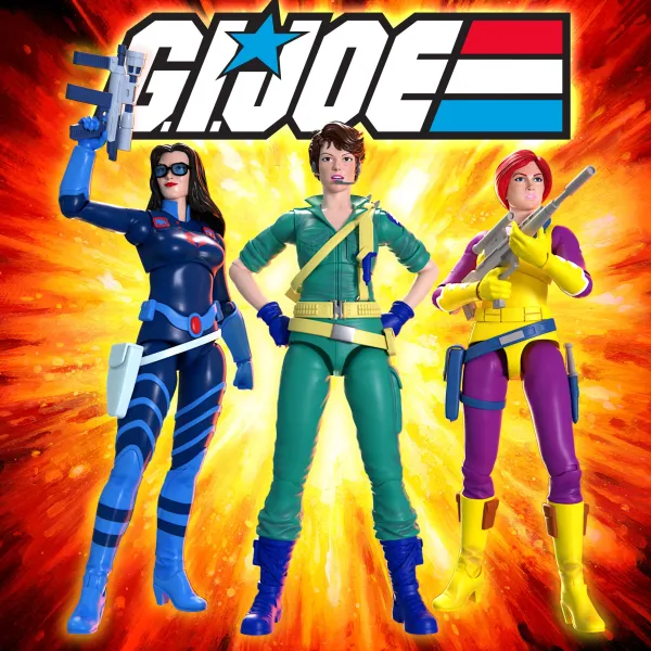 Super7 G.I. Joe^G.I. Joe Ultimates! Wave 06 (Dic) - Baroness, Scarlett & Lady Jaye