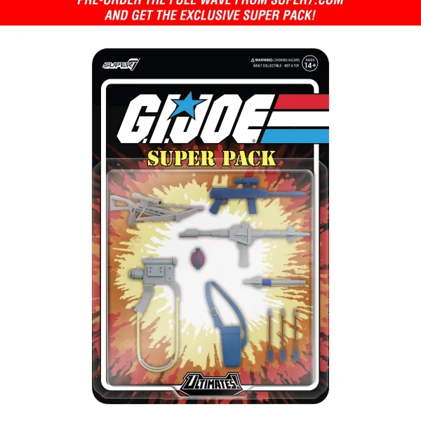 Super7 G.I. Joe^G.I. Joe Ultimates! Wave 06 (Dic) - Scarlett (Purple)