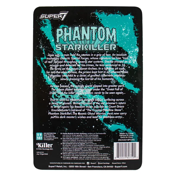 Super7 Killer Bootlegs^Killer Bootlegs Reaction Figure - Phantom Starkiller (Air Apparition)