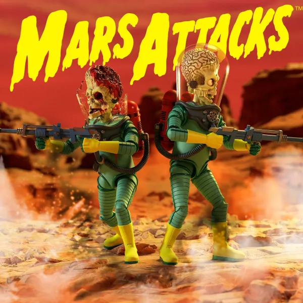 Super7 Mars Attacks^Mars Attacks Ultimates! - Invasion Begins & Smashing The Enemy