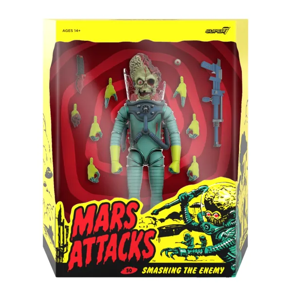 Super7 Mars Attacks^Mars Attacks Ultimates! - Invasion Begins & Smashing The Enemy