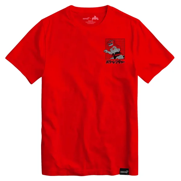 mighty_morphin_power_rang_0-44.webp Super7 Mighty Morphin Power Rangers^Mighty Morphin Power Rangers - Red Ranger Dino T-Shirt