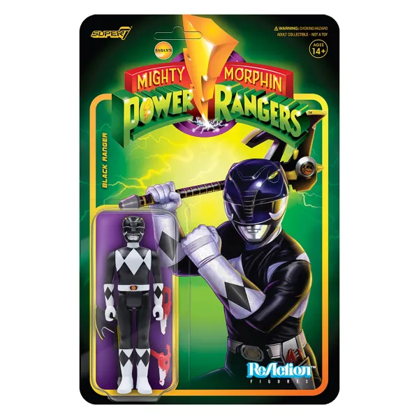 mighty_morphin_power_rang_0-54.webp Super7 Mighty Morphin Power Rangers^Mighty Morphin Power Rangers Reaction Figure Wave 2 - Black Ranger