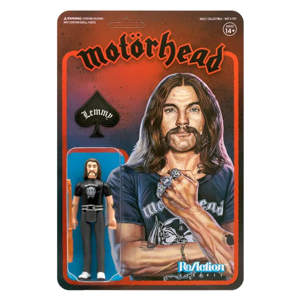 Super7 Motorhead^Motorhead Reaction Figure - Lemmy