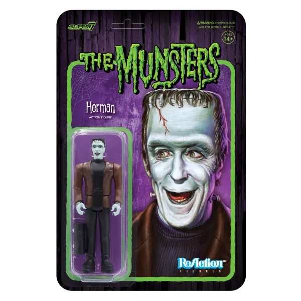 Super7 The Munsters^Munsters Reaction Figures Wave 1 - Herman Munster