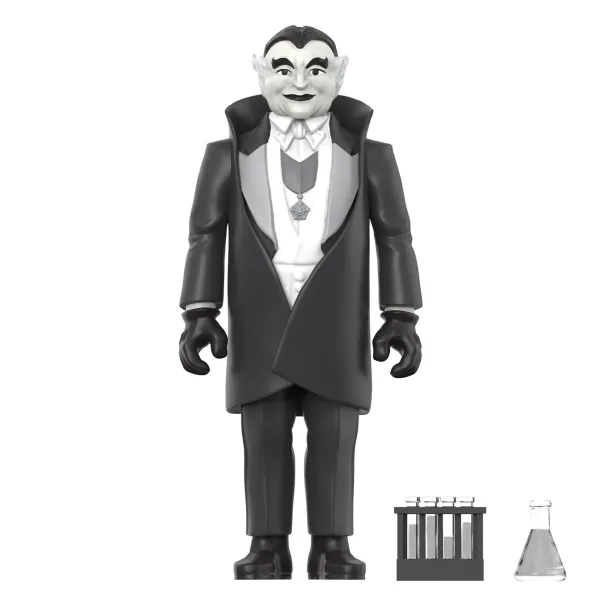 munsters_reaction_figures_2.webp Super7 The Munsters^Munsters Reaction Figures Wave 2 Grayscale Set Of 3