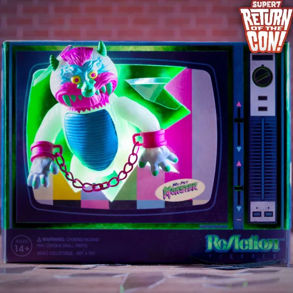 Super7 My Pet Monster^My Pet Monster Reaction - My Pet Monster (Pastel Glow)