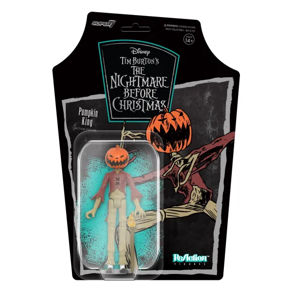 Super7 The Nightmare Before Christmas^Nightmare Before Christmas Reaction W2 - Pumpkin King