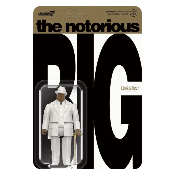 Super7 Notorious B.I.G.^Notorious B.I.G. Reaction Figures Wave 03 - Biggie In Suit