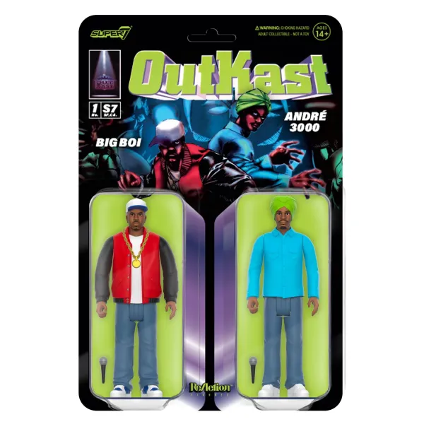 Super7 Outkast^Outkast Reaction Figures Wave 01 - Outkast(Atliens)