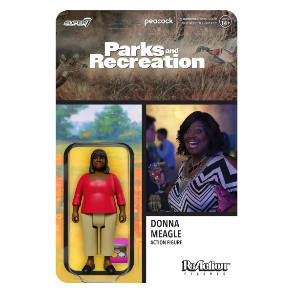 Super7 Parks And Recreation^Parks And Recreation Reaction Wave 1 - Donna Meagle
