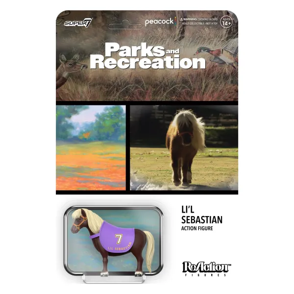 Super7 Parks And Recreation^Parks And Recreation Reaction Figures Wave 2 - Li'L Sebastian