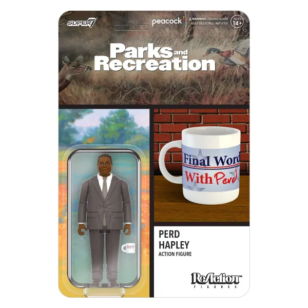 Super7 Parks And Recreation^Parks And Recreation Reaction Wave 3 - Perd Hapley
