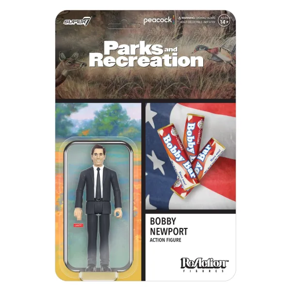 Super7 Parks And Recreation^Parks And Recreation Reaction Wave 3 - Bobby Newport