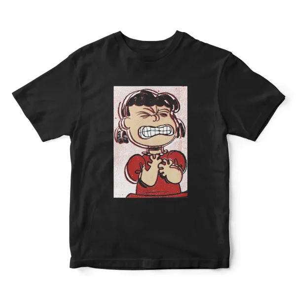 peanuts_tshirt__angry_luc_0.webp Super7 Peanuts^Peanuts T-Shirt - Angry Lucy