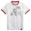 Super7 Peanuts^Peanuts T-Shirt - Snoopy On The Moon Ringer