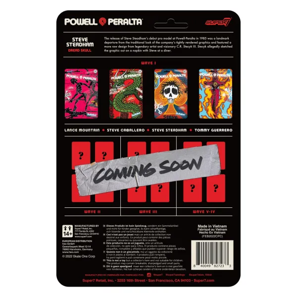 Super7 Powell-Peralta^Powell-Peralta Reaction Figure Wave 1 - Steve Steadham