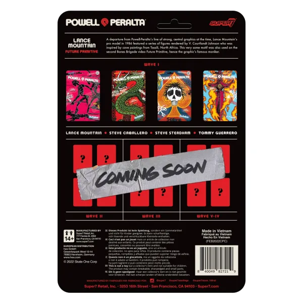 Super7 Powell-Peralta^Powell-Peralta Reaction Figure Wave 1 - Lance Mountain