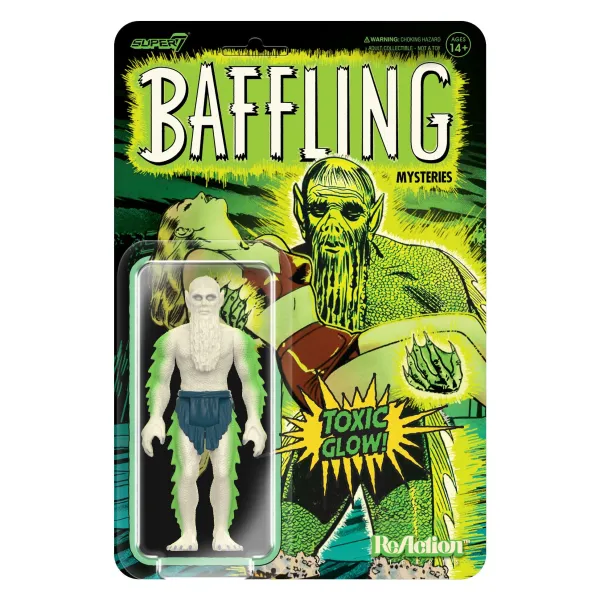 Super7 Pre-Code Horror^Pre-Code Horror Reaction W3 - Baffling Mysteries - Seaweed Monster(Glow)