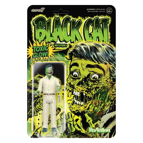 Super7 Pre-Code Horror^Pre-Code Horror Reaction W3 - Black Cat Mystery - Radium Man(Glow)