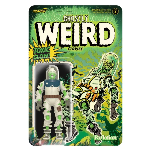 Super7 Pre-Code Horror^Pre-Code Horror Reaction W3- Ghostly Weird Stories - Commander Ben Woodruff(Glow)