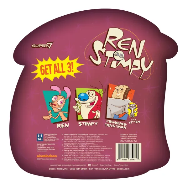 ren__stimpy_reaction_figu_2-1.webp Super7 Ren & Stimpy^Ren & Stimpy Reaction Figure Wave 1 - Powdered Toast Man