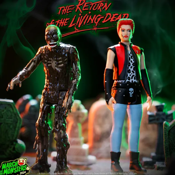 Super7 Return Of The Living Dead^Return Of The Living Dead Reaction Figures Wave 2 - Tarman & Trash