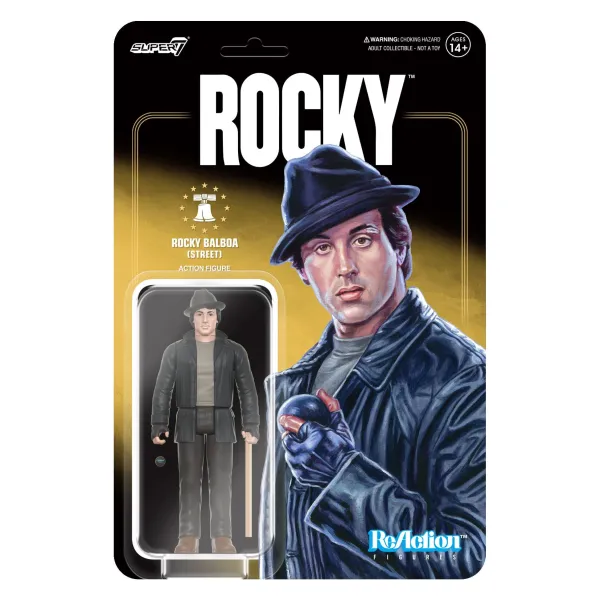 Super7 Rocky^Rocky Reaction Figures Wave 03 - Rocky Street (Rocky I)