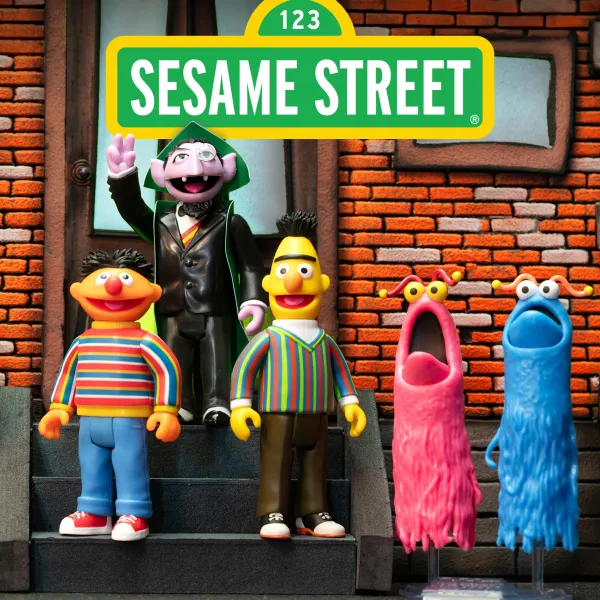 sesame_street_reaction_fi_4-2.webp Super7 Sesame Street^Sesame Street Reaction Figures Wave 01 - Ernie