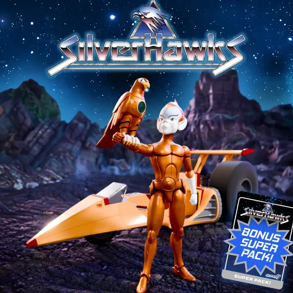 Super7 Silverhawks^Silverhawks Ultimates! Wave 5 - Copper Kidd & Space Racer