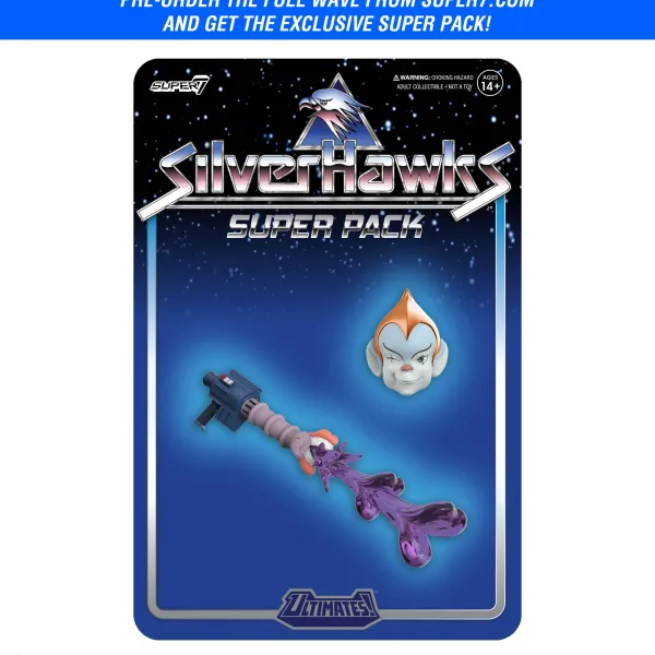 Super7 Silverhawks^Silverhawks Ultimates! Wave 5 - Copper Kidd & Space Racer