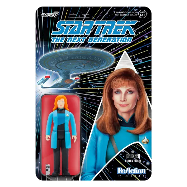 Super7 Star Trek^Star Trek: The Next Generation Reaction Figure Wave 2 - Dr. Crusher