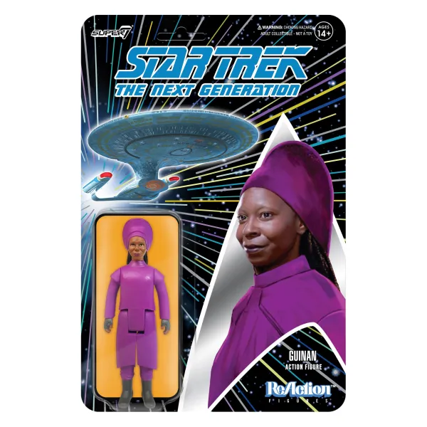 Super7 Star Trek^Star Trek: The Next Generation Reaction Figure Wave 1 - Guinan