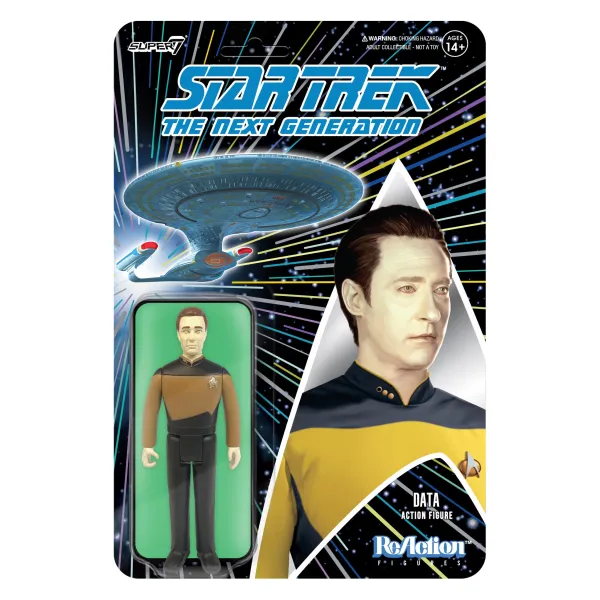 Super7 Star Trek^Star Trek: The Next Generation Reaction Figure Wave 1 - Data