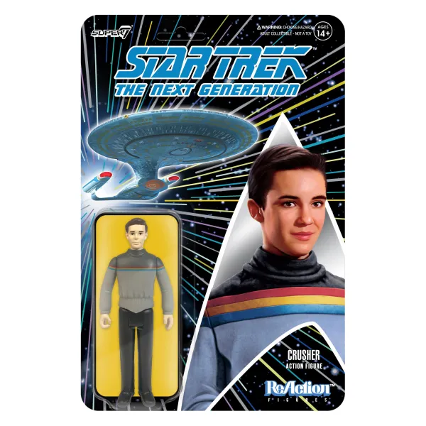 Super7 Star Trek^Star Trek: The Next Generation Reaction Figure Wave 1 - Wesley Crusher